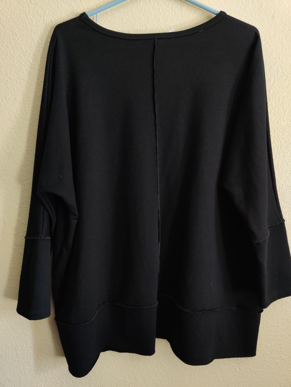 Spanx Black Dolman Sweater Boxy Large - Picture 2 of 3